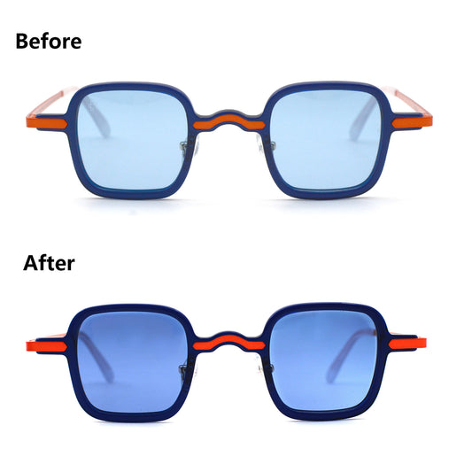 Freesbee Venice Renkli Fotokromik Lensli Metal-Asetat Unisex Güneş Gözlüğü