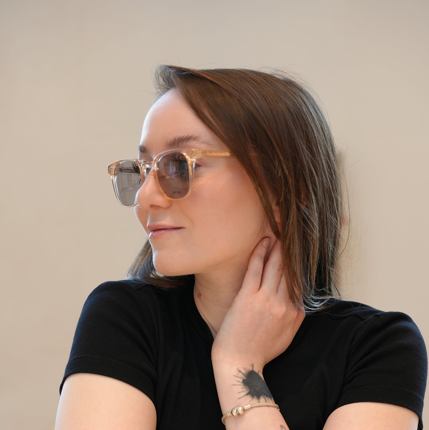Freesbee Sunland Color Changing Asetat Unisex Güneş Gözlüğü