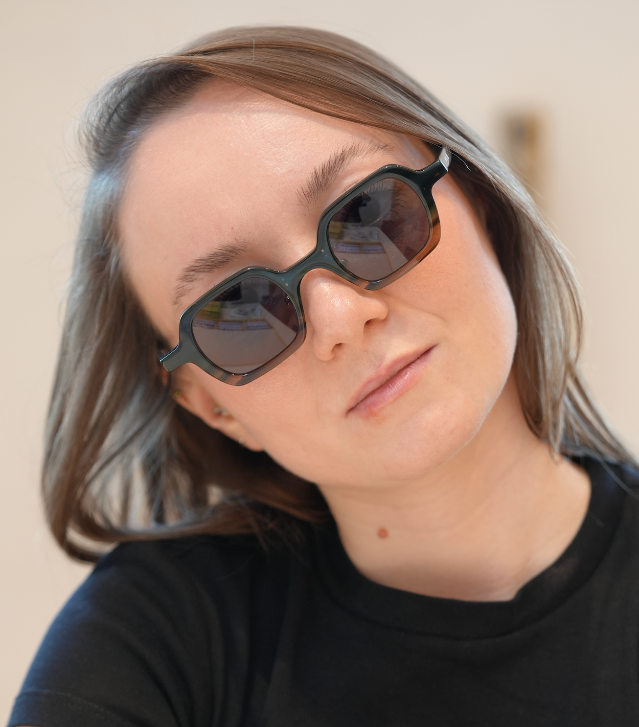 Freesbee Nelson Asetat Unisex Güneş Gözlüğü