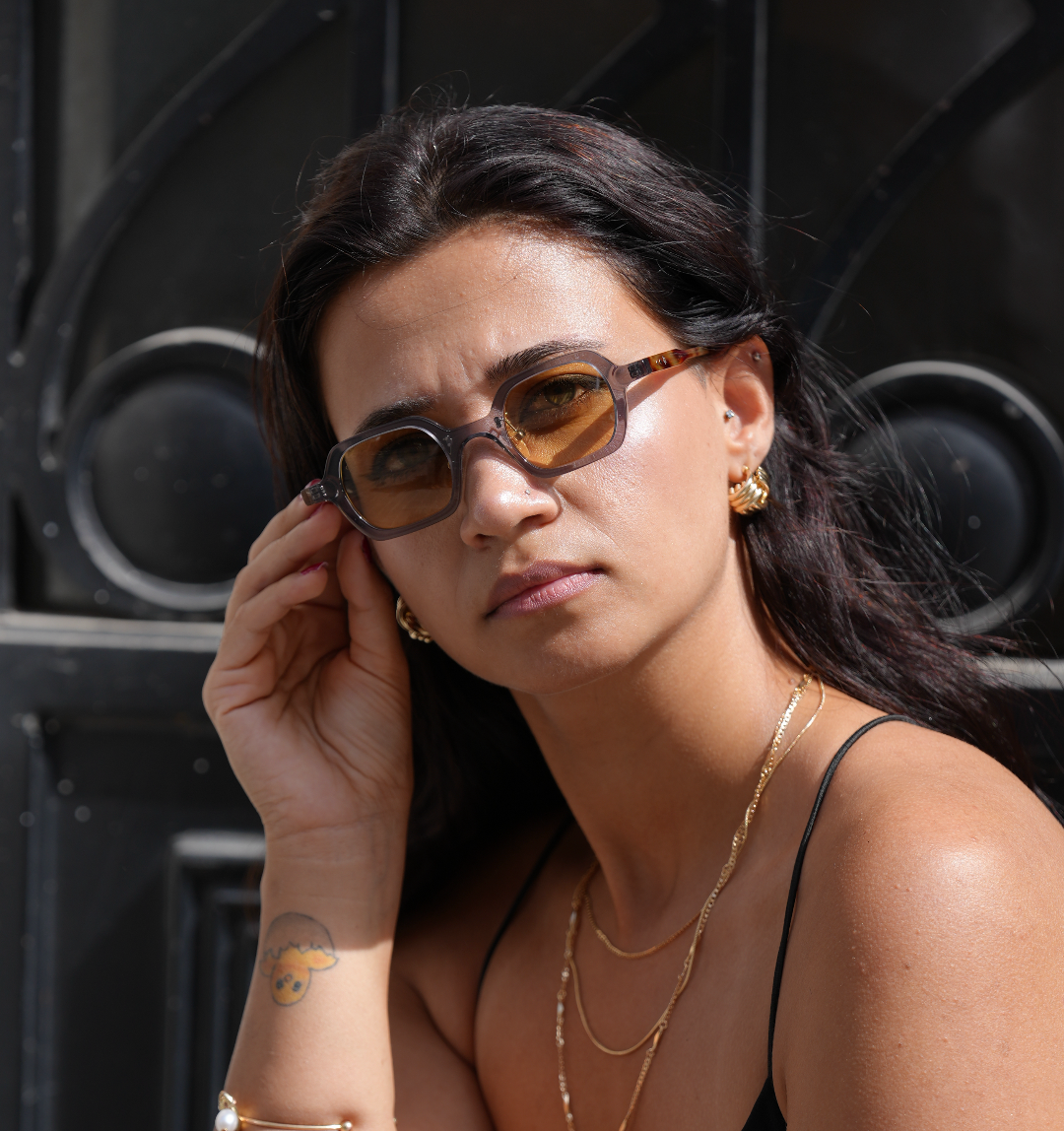 Freesbee Nelson (Renkli Fotokromik Lens) Asetat Unisex Güneş Gözlüğü
