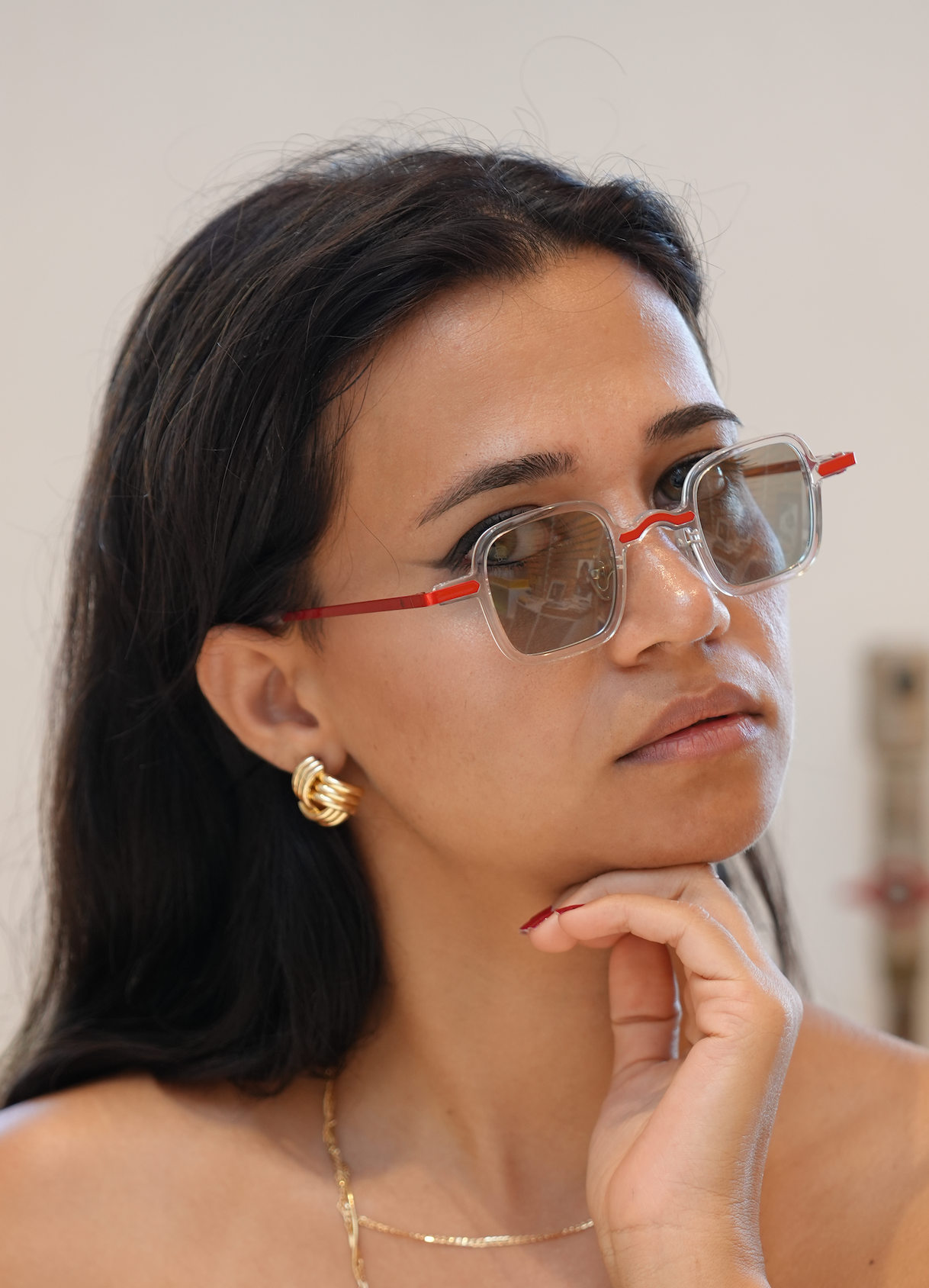 Freesbee Venice Renkli Fotokromik Lensli Metal-Asetat Unisex Güneş Gözlüğü