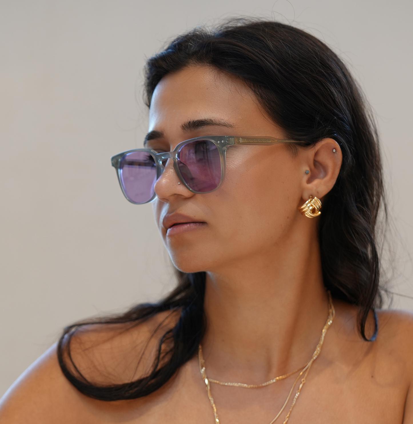 Freesbee Sunland Color Changing Asetat Unisex Güneş Gözlüğü